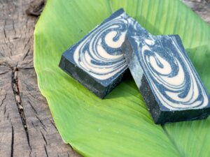 Savon Charbon actif argile blanche